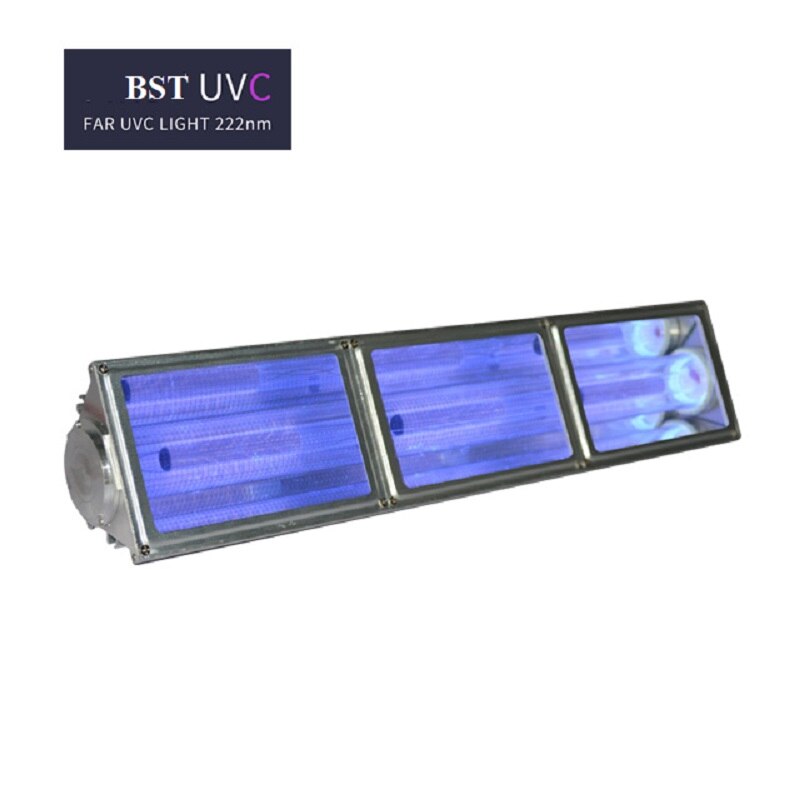 BST UVC 모듈 60 와트 멀리 UVC 빛 Excimer 램프 모듈 키트 24V DC 60w 먼 UVC 빛 및 222nm 밴드 패스 필터와 주택